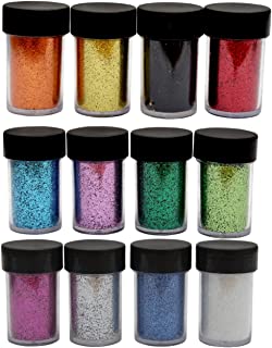 Glitter Powder ( Set of 12)